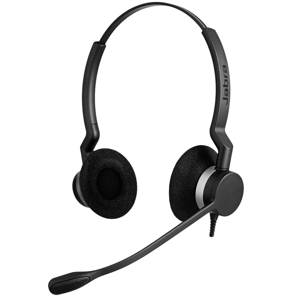 Jabra BIZ 2300 QD Duo - Micro-casque - sur-oreille - filaire