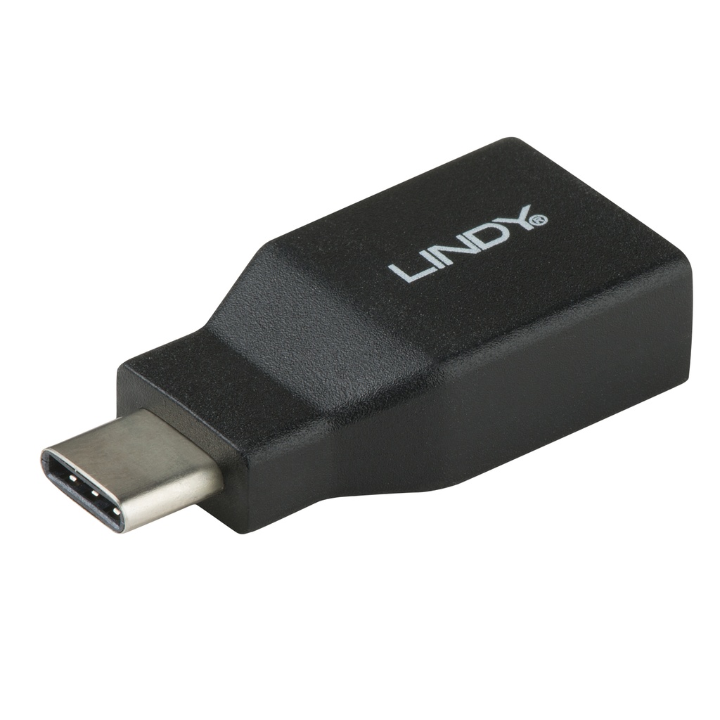 Lindy - Adaptateur USB - USB type A (F) pour USB-C (M) - USB 3.1 Gen1 - connecteur C réversible
