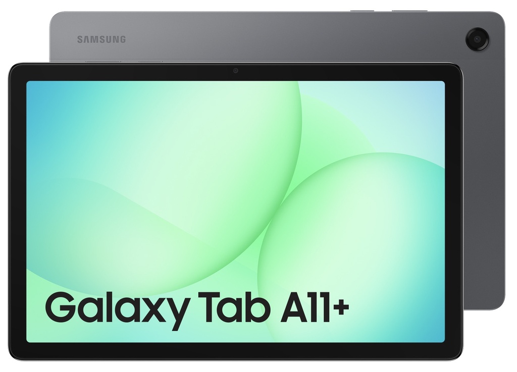 Tablette Galaxy Tab A11+ 11" 128Go Gray WIFI Android 16 RAM 6Go 1920x1200 4 speakers + Camera 8MP+5MP DAS tronc / membre 0,311 W/kg