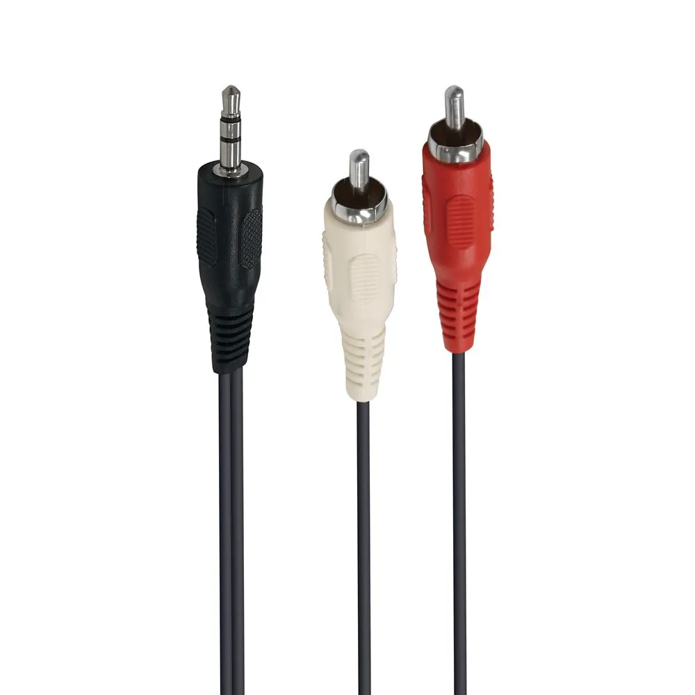 Câble audio Jack 3,5 mm vers 2x RCA 5 m - Valueline