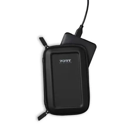Housse disque dur 2,5" Port Colorado Shock noire