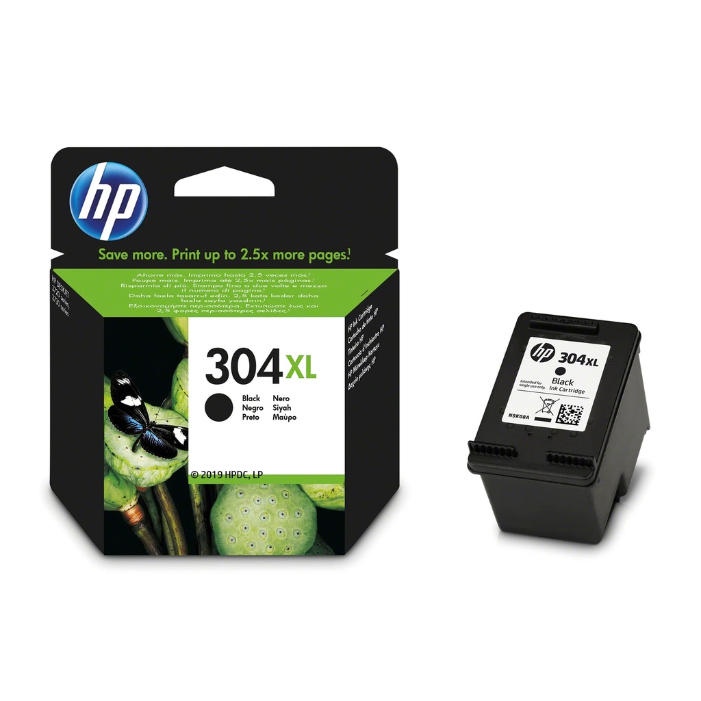 HP Envy 5055 Printer Ink Cartridges (2 Pack) -N9K08AE Multipack Original