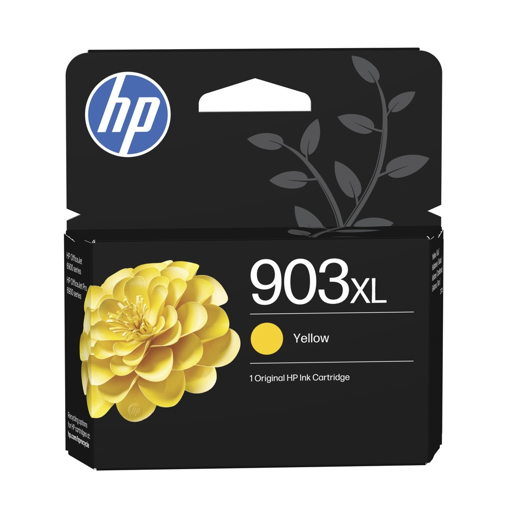 OEM HP 903XL Yellow 750 Pages Original Cartridge T6M11AE