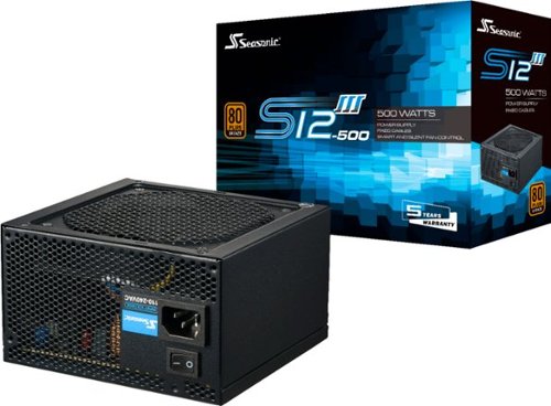 [ASEA500S3B] Alimentation Seasonic ATX 500W 80+ Bronze - S12III-500