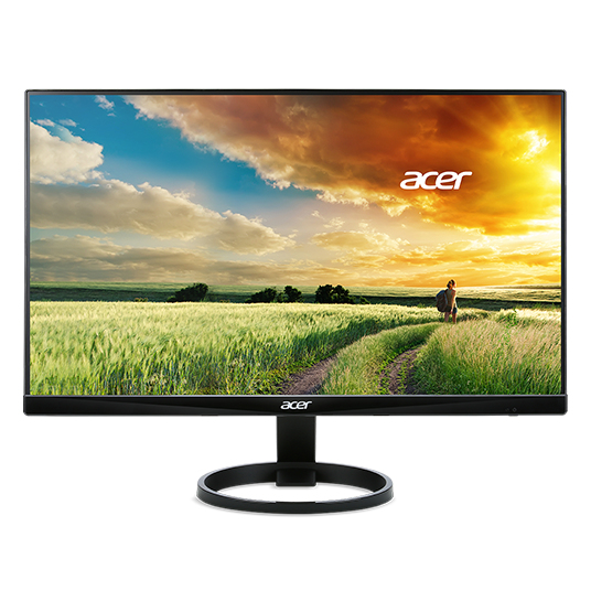 Ecran Acer 23.8'' R240HYbidx Noir FHD 1920x1080@60Hz 16:9 IPS Mat 4ms 250nits 178°/178° 1000:1/100M:1 HDMI VGA DVI Slim