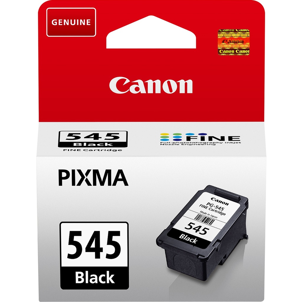 Canon PG-545 Black Original Standard Capacity Ink Cartridge