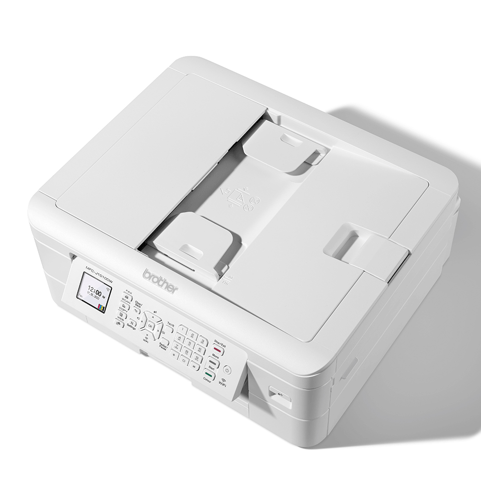 Brother MFC-J1010DW - Imprimante multifonctions - couleur - jet d'encre - A4/Legal (support) - jusqu'à 11.5 ppm (copie) - jusqu'à 17 ppm (impression) - 150 feuilles - 14.4 Kbits/s - USB 2.0, Wi-Fi(n)