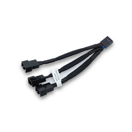 [VTPWM3] Cable Y tripleur d'alimentation 4 pin PWM 10cm (alimentation ventilateur) -