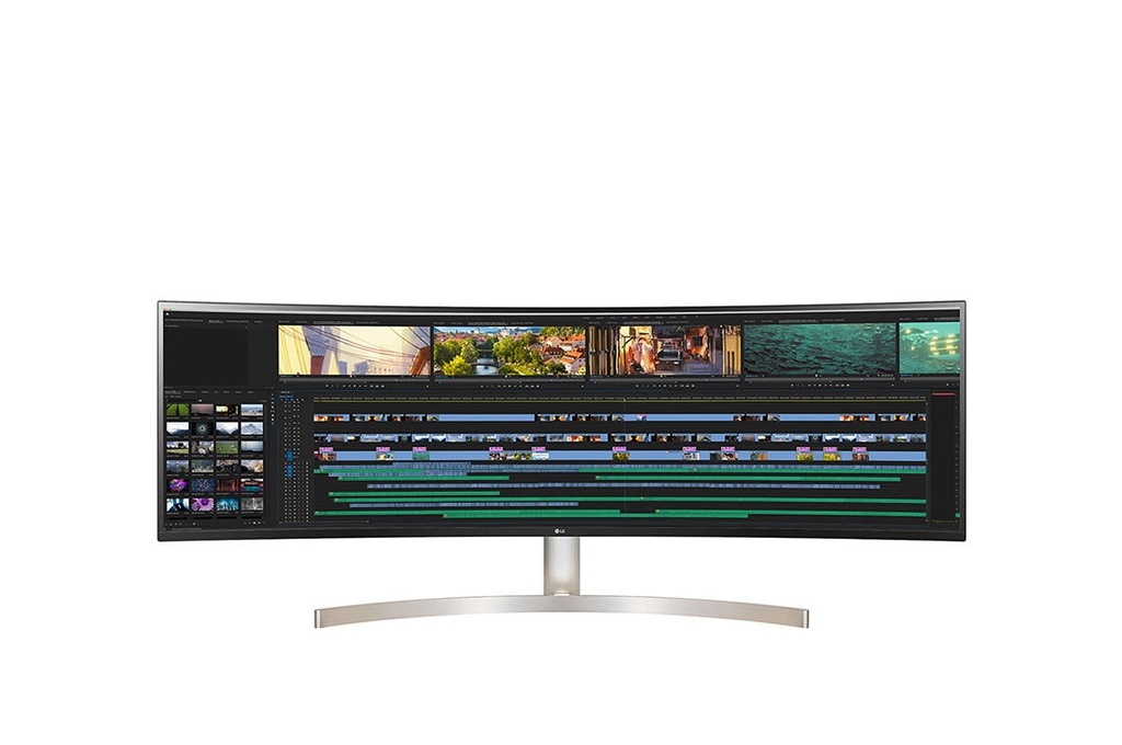 [MO49LGWL] ECRAN LG 49" 32:9 IPS Incurvé 5ms 350cd/m² Dual QHD 5120x1440 2xHDMI DisplayPort 4xUSB 3.0 Aluminium blanc 49WL95CP-W
