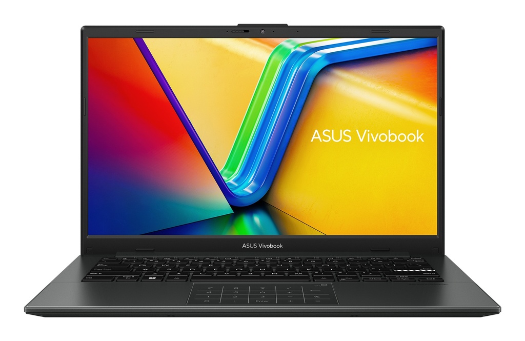 ASUS Vivobook Go 14" X1404GA-NK220W - Conception de charnière à 180 degrés - Intel N-series - N305 / jusqu'à 3.8 GHz - Win 11 Home - UHD Graphics - 8 Go RAM - 512 Go SSD NVMe - 1920 x 1080 (Full HD) - (Wi-Fi 6E), Bluetooth 5.3 - Wi-Fi 6E, B