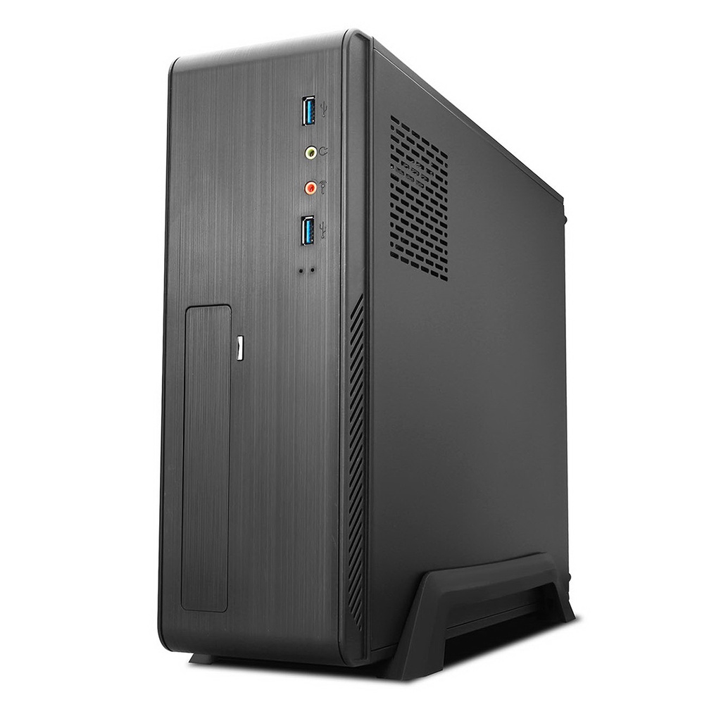 Boitier Mini Tour Micro ATX TooQ TQC-3006DU3C + Alimentation 500W (Noir)