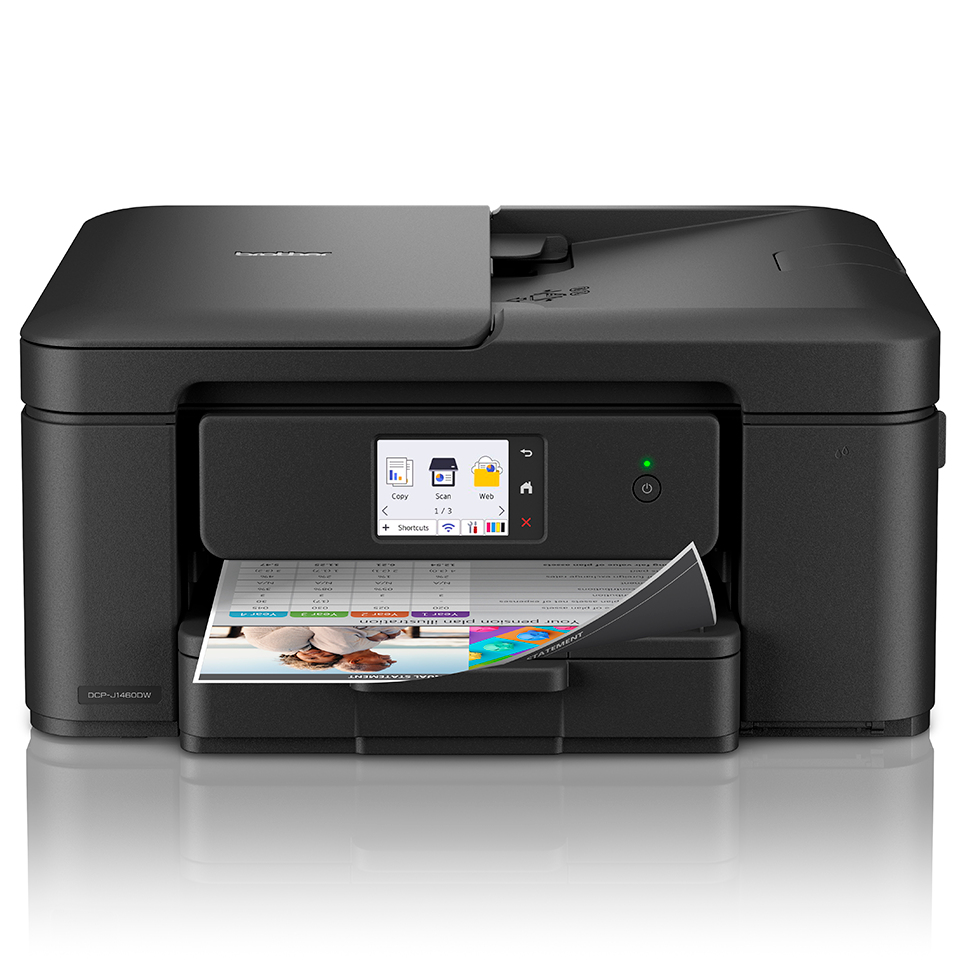 Brother DCP-J1460DW - Imprimante multifonctions - couleur - jet d'encre - A4/Legal (support) - 150 feuilles - USB 2.0, Wi-Fi(n)