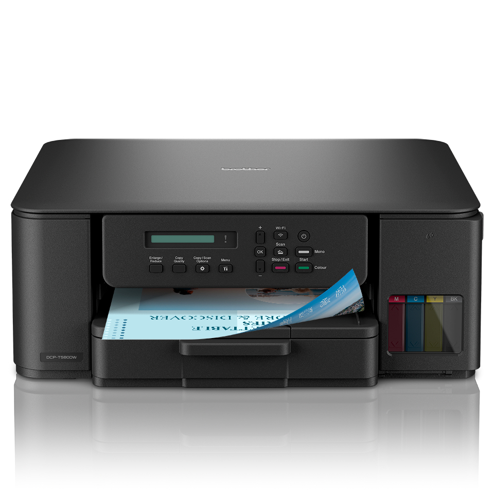 Brother DCP-T580DW - Imprimante multifonctions - couleur - jet d'encre - ITS - A4/Legal (support) - 150 feuilles - USB 2.0, Wi-Fi(n)