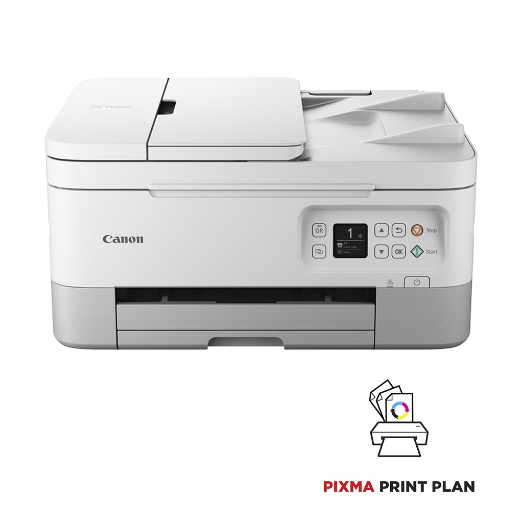 [IMPCANTS7451] Canon PIXMA TS7451i - Imprimante multifonctions - couleur - jet d'encre - A4 (210 x 297 mm), Legal (216 x 356 mm) (original) - A4/Legal (support) - jusqu'à 13 ipm (impression) - 200 feuilles - USB, Wi-Fi(n) - blanc