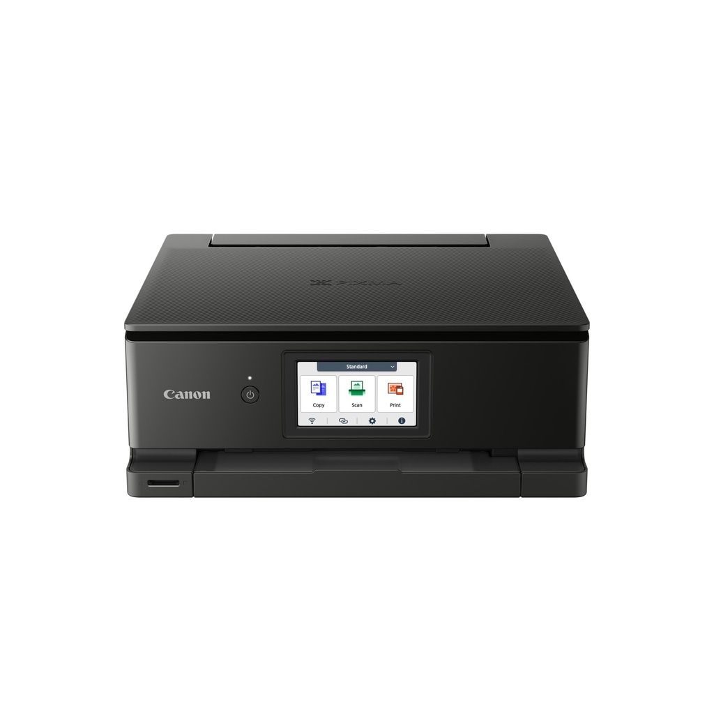 Canon PIXMA TS8750 - Imprimante multifonctions - couleur - jet d'encre - Legal (216 x 356 mm) (original) - A4/Legal (support) - jusqu'à 15 ipm (impression) - 200 feuilles - USB 2.0, Wi-Fi(ac) - noir