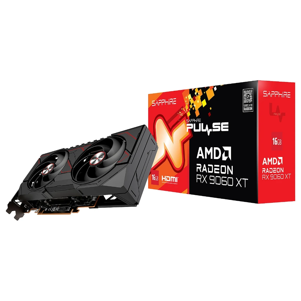 Pulse Radeon RX 9060 XT GAMING OC 16GB