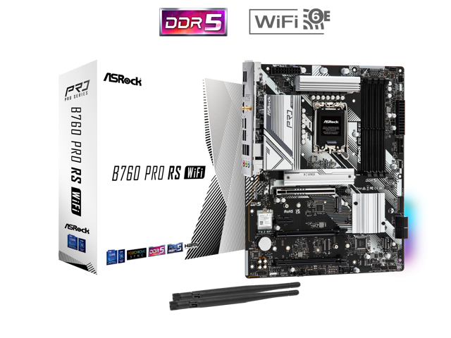 [CMASRB760RSW] Carte Mère ATX ASRock B760 Pro RS WiFi DDR5 (Intel LGA 1700)