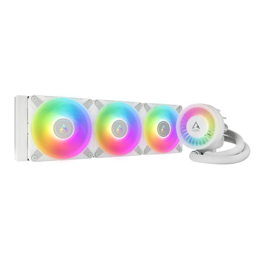 [VPWTARC3360WRGB] Kit Watercooling AIO Arctic Liquid Freezer III RGB - 360mm (Blanc)