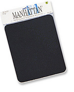 [TAPISMAN] TAPIS SOURIS STANDARD NOIR 6mm 22 x 26 cm