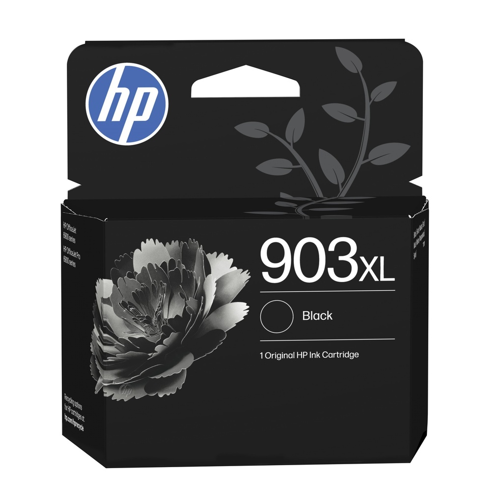 OEM HP 903XL Black 750 Pages Original Ink Cartridge T6M15AE