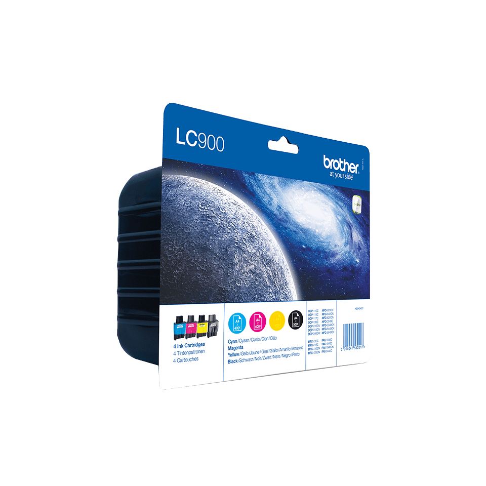 Brother LC-900VP Multipack 4 Couleurs (LC900VALBPDR)