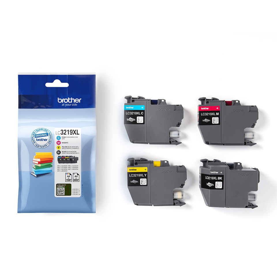 Brother LC3219XLVAL BK/C/M/Y Original Multipack High Capacity Ink Cartridges