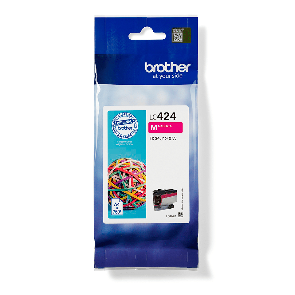 Brother LC424M Magenta Original Ink Cartridge