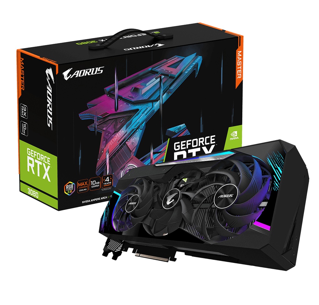 GIGABYTE AORUS GV-N3080AORUS M-10GD graphics card