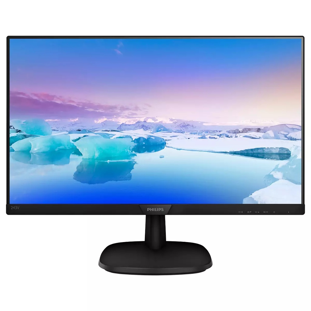 [MO24PHI] Moniteur PHILIPS 243V7QDAB W-LED FHD 1920x1080 16:9 250cd/m² 5ms Dalle IPS. DVI-D HDMI black