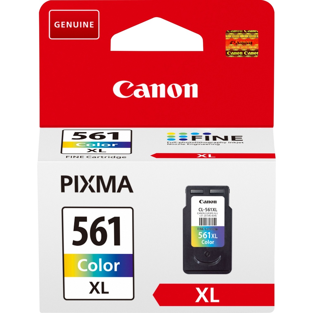 Canon CL-561XL Tri-Colour High Capacity Original Ink Cartridge