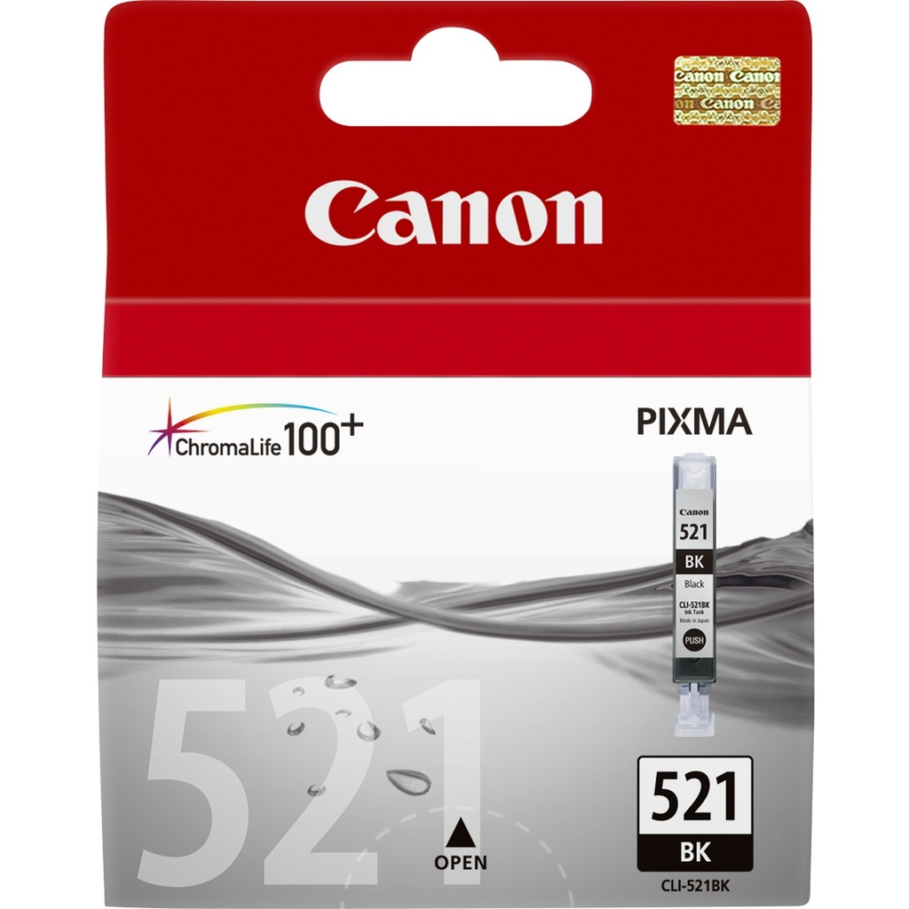 Canon CLI-521BK Black Original Cartridge