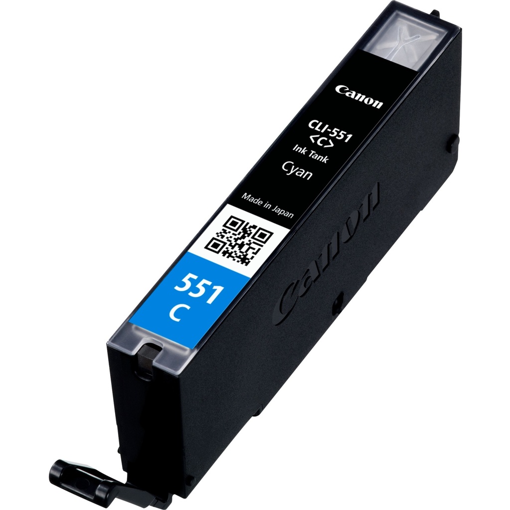 Canon CLI-551C Cyan Original Standard Capacity Ink Cartridge