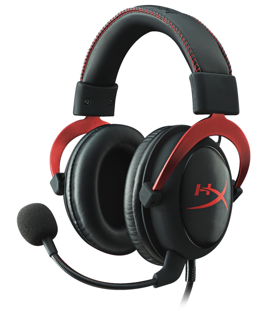 [CASHYPXCLOUD2R] Casque / Micro Kingston HyperX Cloud II noir/rouge