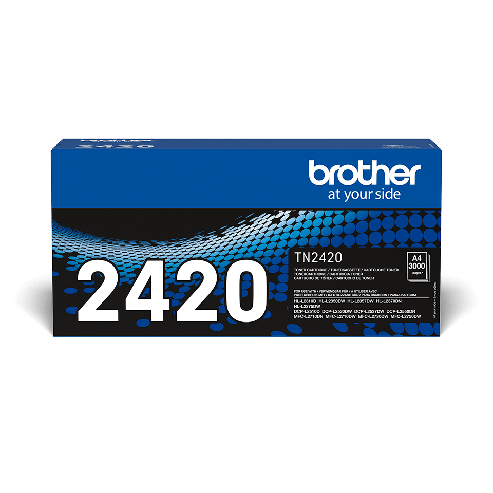 [TONBROTN2420] Brother TN2420 - Haute capacité - noir - original - cartouche de toner - pour Brother DCP-L2510, L2530, L2537, L2550, HL-L2350, L2370, L2375, MFC-L2713, L2730, L2750