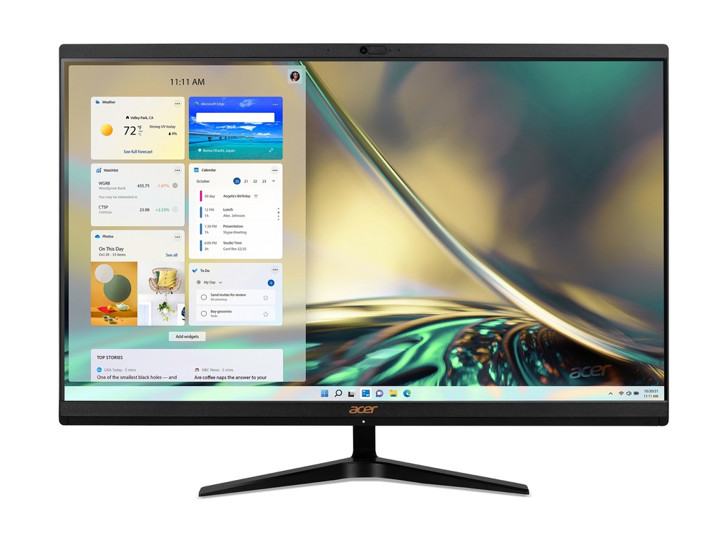 [AIOACER27I5SSD512] Acer Aspire C27-1700 - AIO 27' Full HD - Core i5-1235U - 8 Go DDR4 - 512 Go SSD - WiFi 6 + BT 5.0 - Noir - FreeDOS