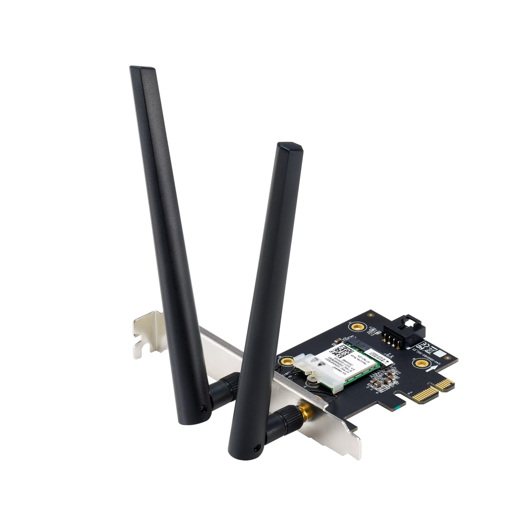 [CRWAXEAS] Carte PCI Express ASUS PCE-AXE5400 Wi-Fi 6E AX5400 (AX2402 + AX2402 + AX574) avec Bluetooth 5.2